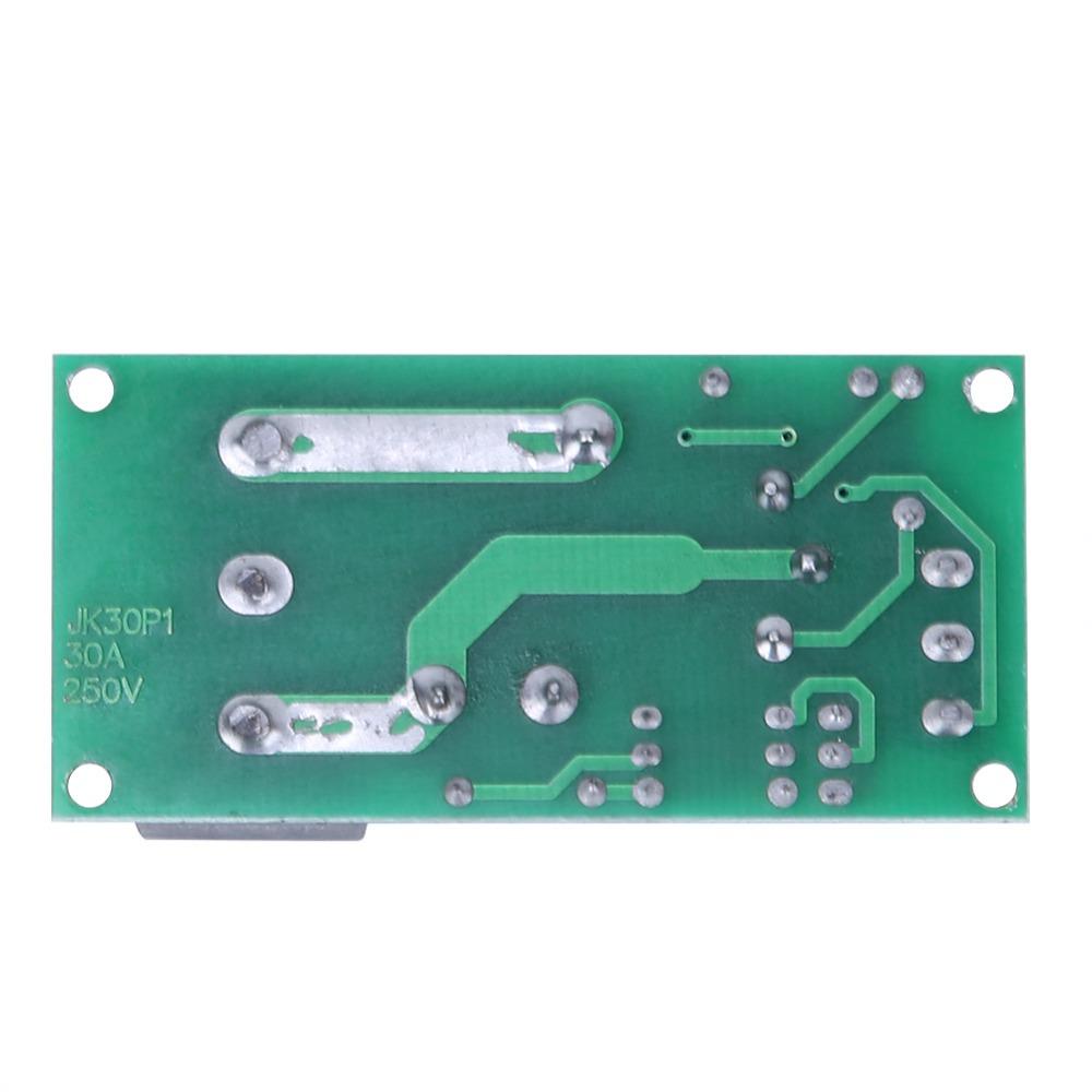 2Pcs JK30P1-12V 1 Channel Relay Module 30A 12V 1-Way Relay Expansion Board Low Level Trigger with Optocoupler Isolation