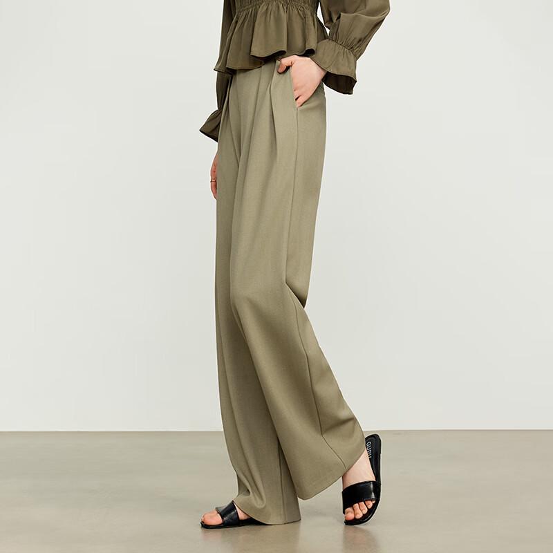 JOY SPEAKER Women's Relaxed Fit Suit Trousers
