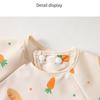 Waterproof Toddler Long Sleeve Apron Soft Easy Clean Child Feeding Bib Polyester Adjustable Baby Rice Pocket Smock Meal Eating