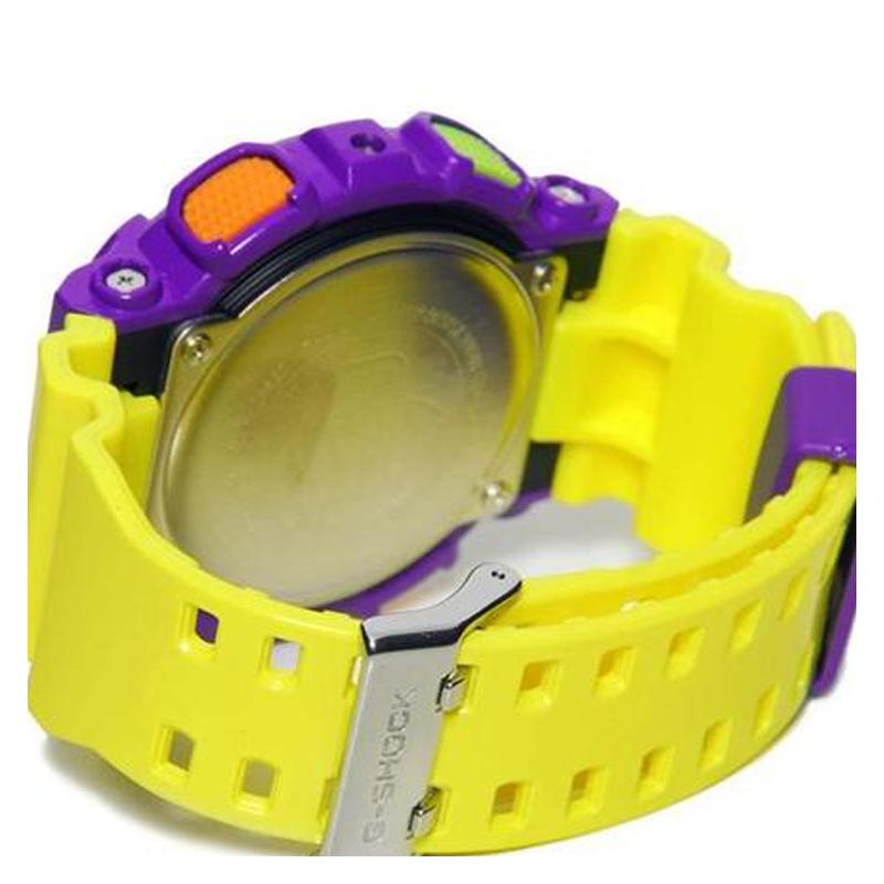 Casio LCD/pointer dual display series Fashion trend contrasting color street classic pointer dual display dial waterproof movement quartz GA-110HC-6A
