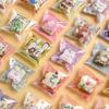 100Pcs/Lot 2.75" X 2.75" Cake Gift Opp Bags Plastic Candy Cookies Biscuits Packaging Bags Wedding Party Supplies