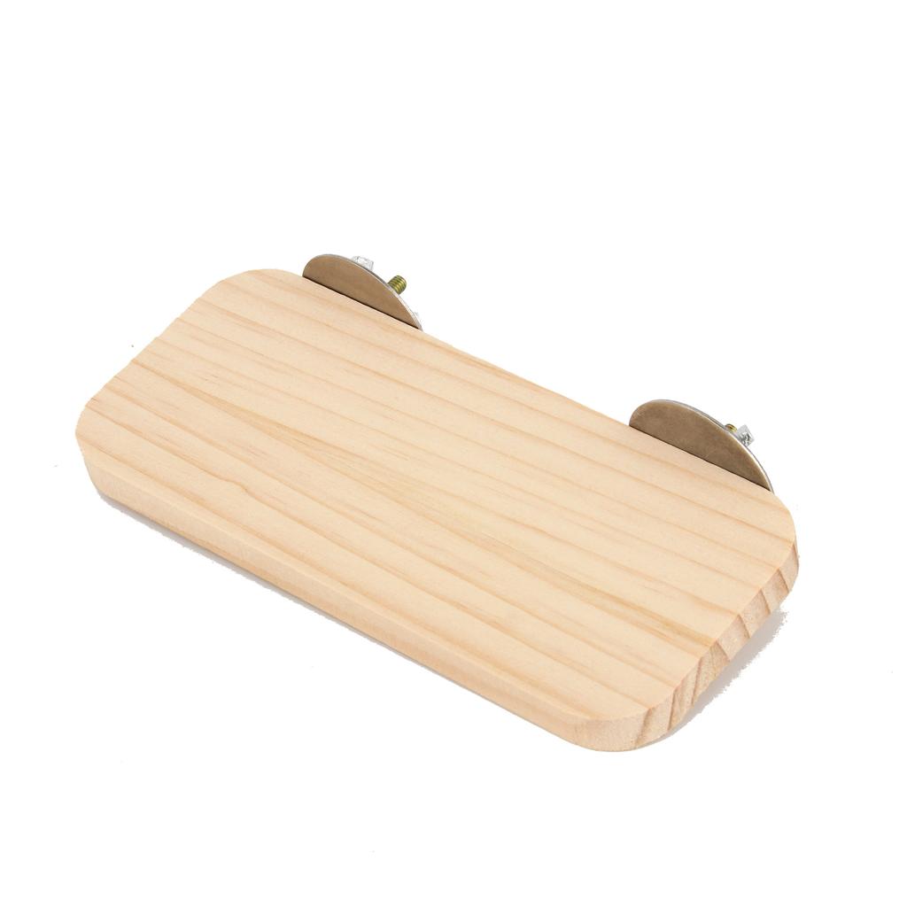 1 Stück Haustier Vogel Papagei Holz Plattform Ständer Rack Spielzeug Hamster Ast Sitzstangen für Vogelkäfig Spielzeug 3 Größen Haustier Station Brett