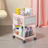 Ruchomy wózek narzędziowy z półką, ruchomy organizer z szufladami i wózek do przechowywania w pokoju dziecięcym, wózek do przechowywania