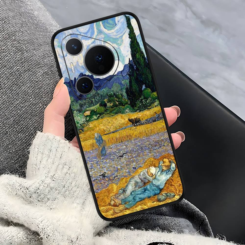 Coque de téléphone Art Vincent Van Gogh Pour Huawei P 8 9 10 20 30 40 50 Pro Lite Psmart Honor 10 lite 70 Mate 20lite