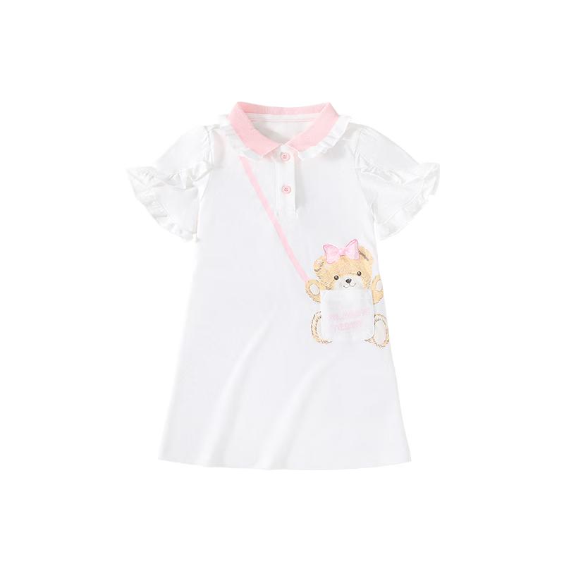 Classic Teddy Girl s Summer Polo Princess Dress 120