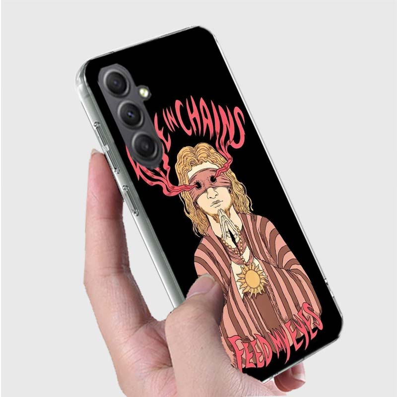 Rock Band Alice In Chains Phone Case For Samsung A15 A25 A35 A55 A12 A22 A32 A52S A13 A23 A33 A53 A14 A24 A34 A54 Galaxy A8 A6 A