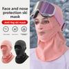 Winter Outdoor Thermal Mask, Cycling Headgear, Ski Face Mask, Windproof and Cold Protective Gear, Velvet Hat for Men and Women