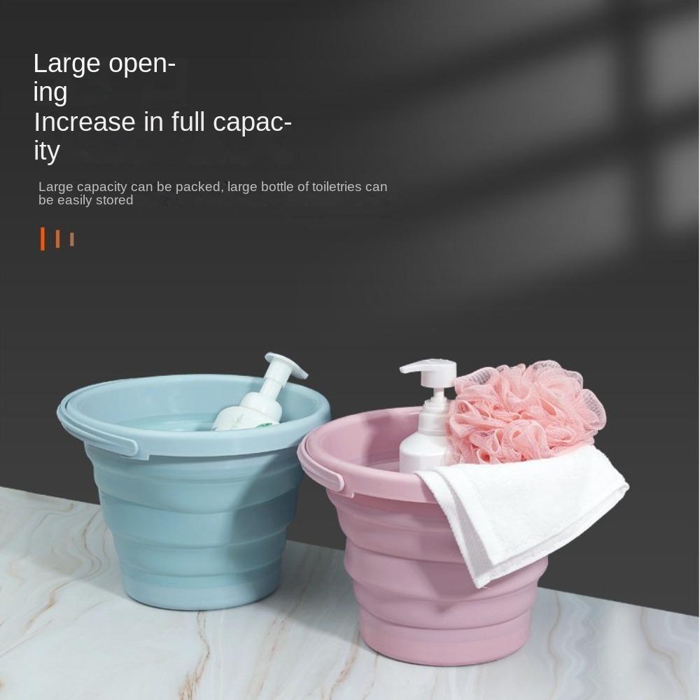 5/10L Portable Folding Bucket Multifunctional Kitchen Camp Bucket  The Water-Sprinkling Festival