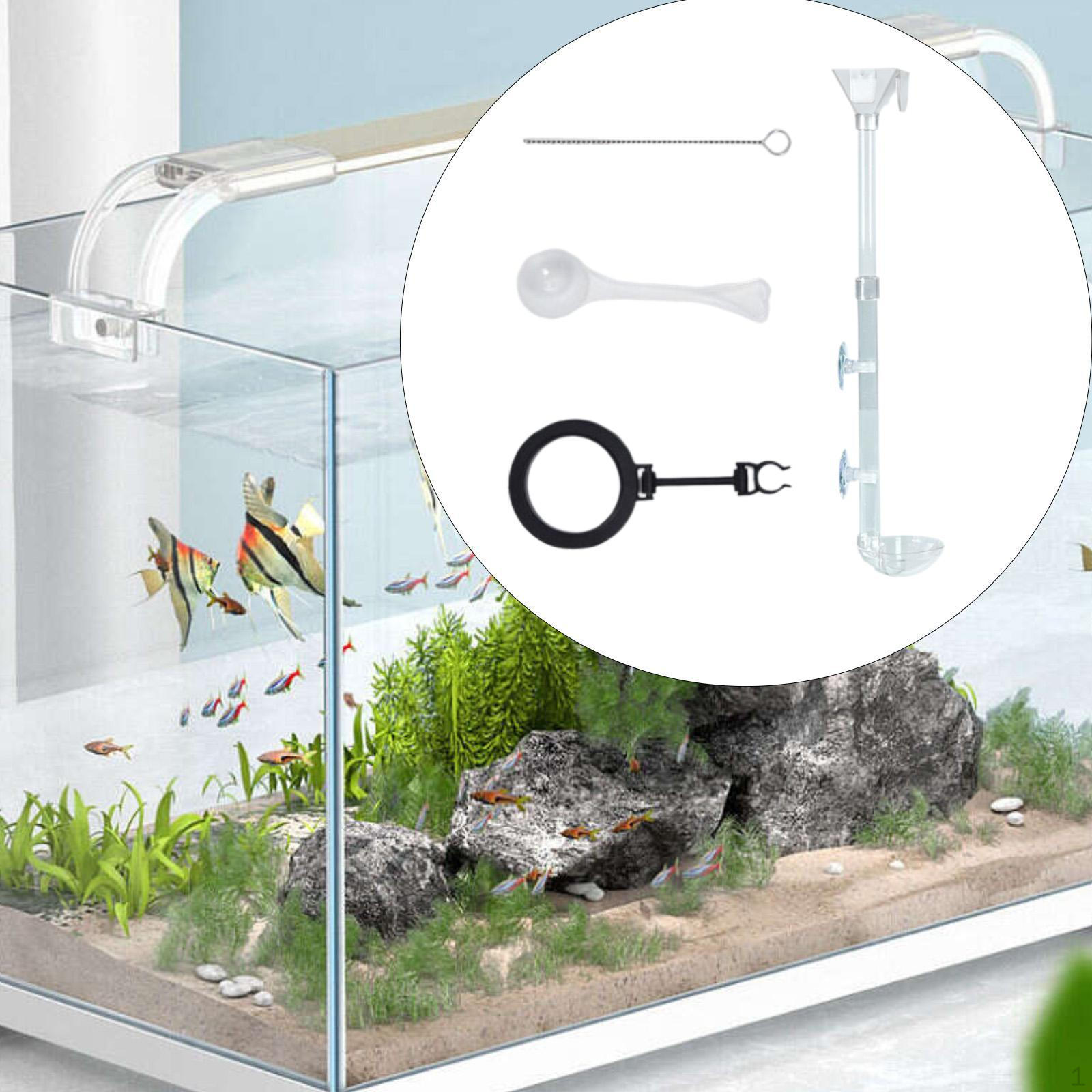 

Кормушка для аквариума и набор мисок с щеточкой для чистки креветок S