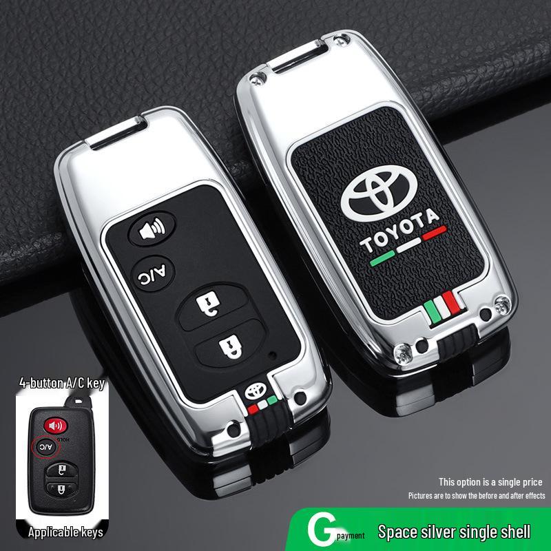 Toyota Key Case for Land Cruiser, Old Model Camry, Prado, Highlander