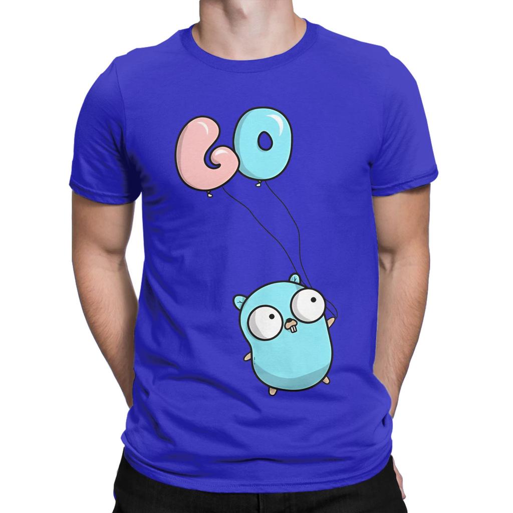 Golang Gopher Funny 100 Cotton Tshirt Gopher Tops Tees For Unisex