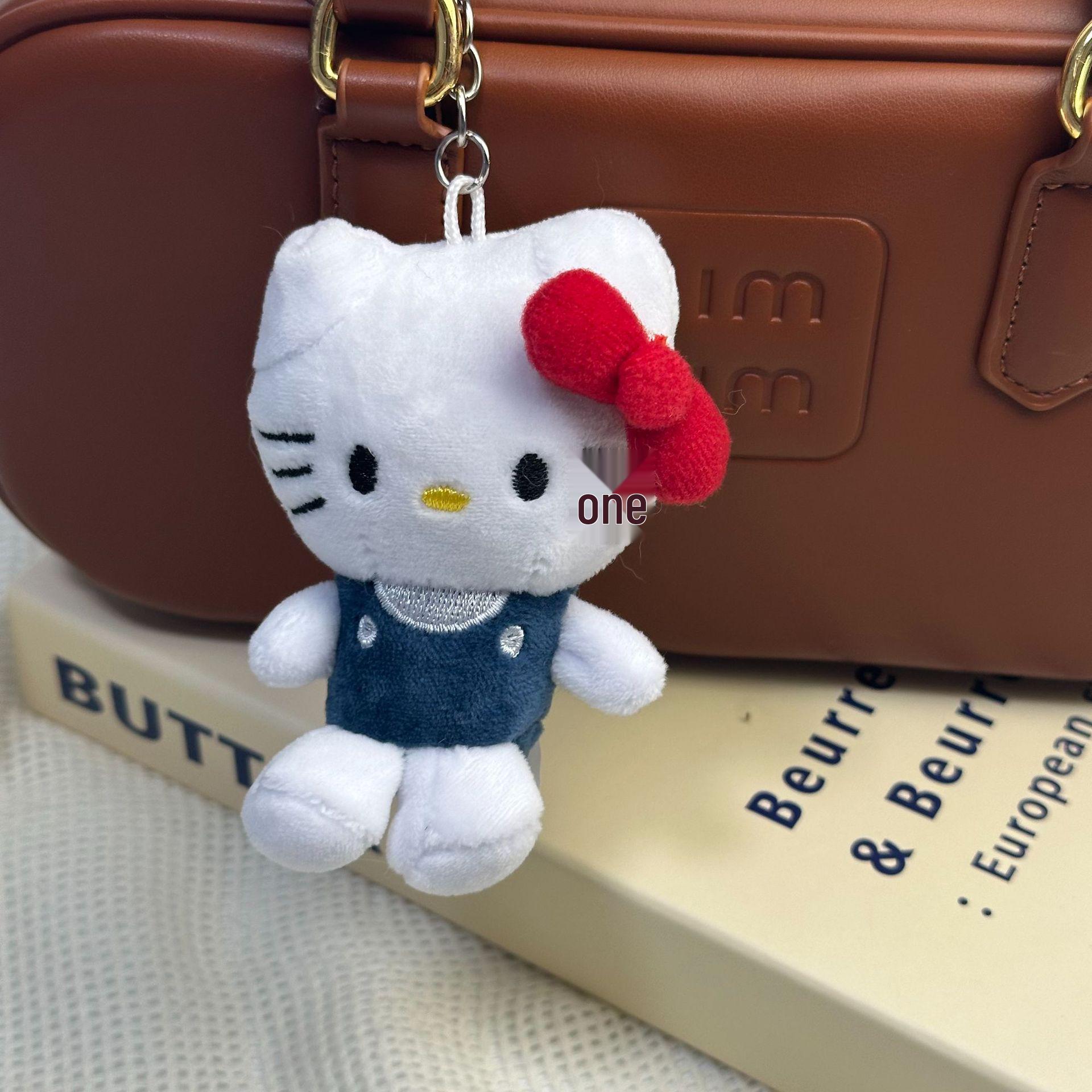 Плюшевая кукла-подвеска Hello Kitty из аниме 10 cm