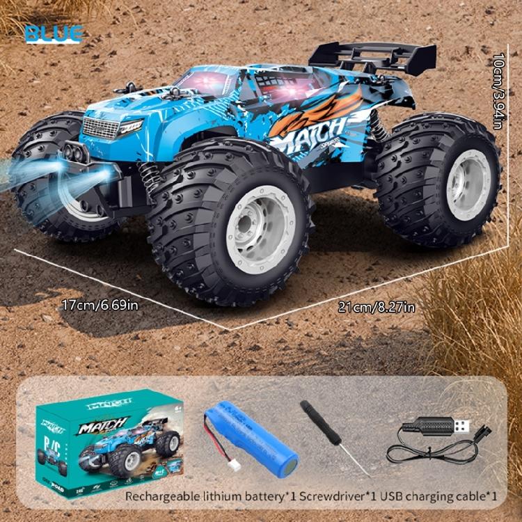 1/18 Offroad Remote Control Drift Car for Kids Electronic Car 4WD Full Proportion Competitive Car Toy for Collector
