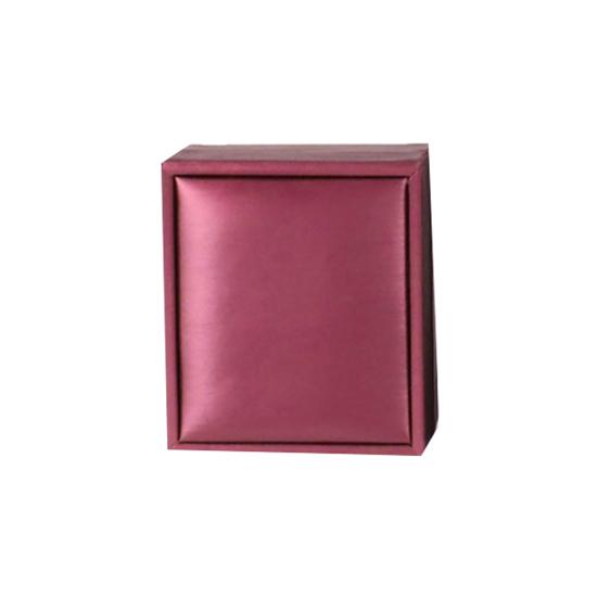 Faux Leather Pendant Ring Display Box Bracelet Necklace Jewelry Storage Case