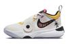 Team Hustle D 11 PS Rutschfeste Dämpfung Niedriger Schaft Kinder Basketballschuhe Weiß Kinder FJ7689-101