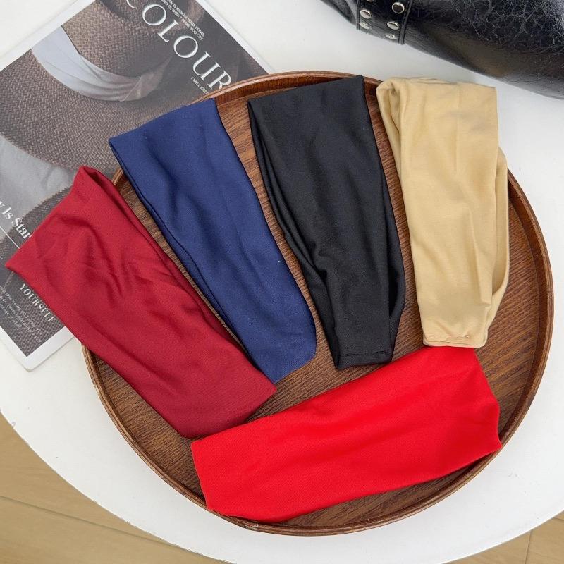 Fashion New Sport Headband Fitness Sweat Bandage Hairband for Women Men Yoga Absorb Sweat Basketball Running Sweatband
