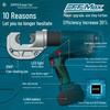 ZUPPER Cordless Electric Hydraulic Crimping Pliers CN plug (adapter included)