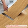 10 Stück 40x15cm PVC Bodenaufkleber Selbstklebende Aufkleber Wasserdicht Verdickt Holzmaserung Bodenaufkleber Aufkleber Wohnzimmer