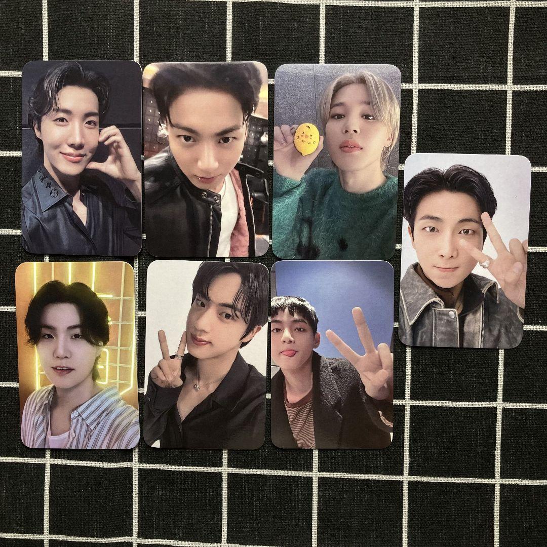 

[USED] 2025 Korea BTS 12th Anniversary FESTA ARMY ZONE Limited Edition Trading Cards (7 pieces)