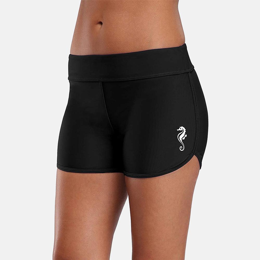CHARMLEAKS Women's Swimming Shorts Board Shorts Boyleg Swimming Shorts Swimming Bottom