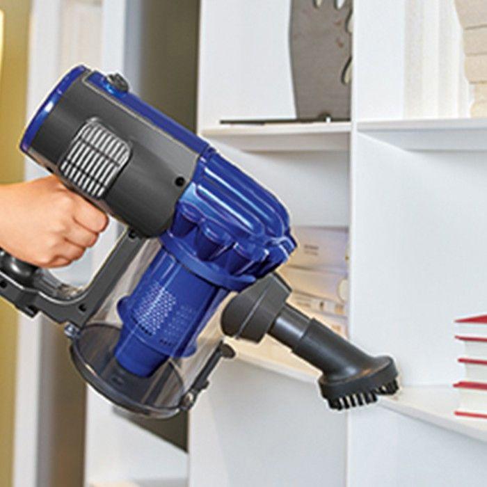 Aspirateur 2en1 à main et balai Bomann BS1948 CB N Bleu - BOMANN - Eco-Cyclon - Sans sac - Secteur