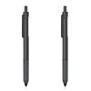 New 0.5Mm Gel Pen Set Retractable Press Bullet Signature Ballpoint Pens Black For School Office Writing Promotion Pen Stationer