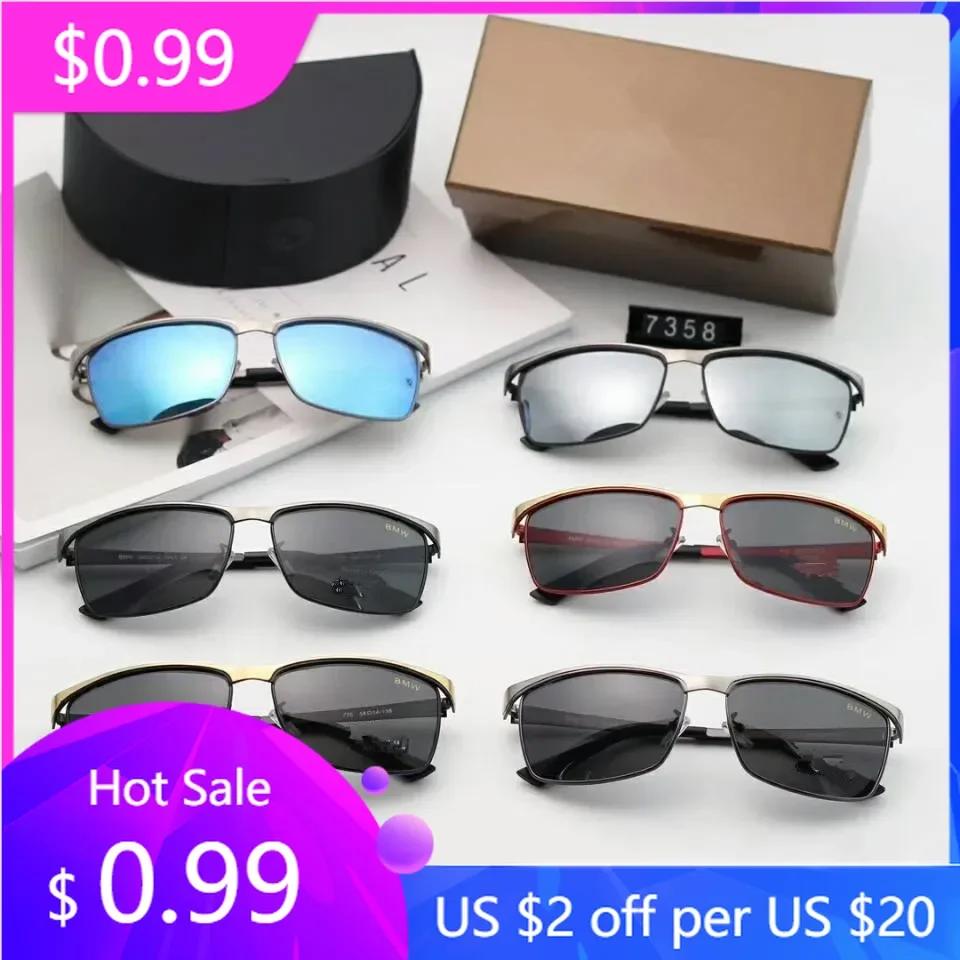 2025 For BMW M M3 M5 X1 X3 X5 M3 E60 E61 X6 E90 E91 E92 E93 Series Car Logo Luxury Design Men Driving Polarized Anti-Glare S