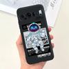 Cartoon Black Cat Cool Style Phone Case For Google Pixel 9 9Pro 7 6 6a 6Pro Coque Fundas Ultra Soft Silicone TPU Bumper Cover