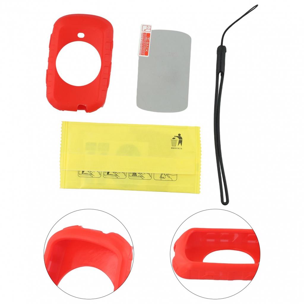 Tempered Glass Silicone Case Cover Computer Cover For Garmin Edge 530