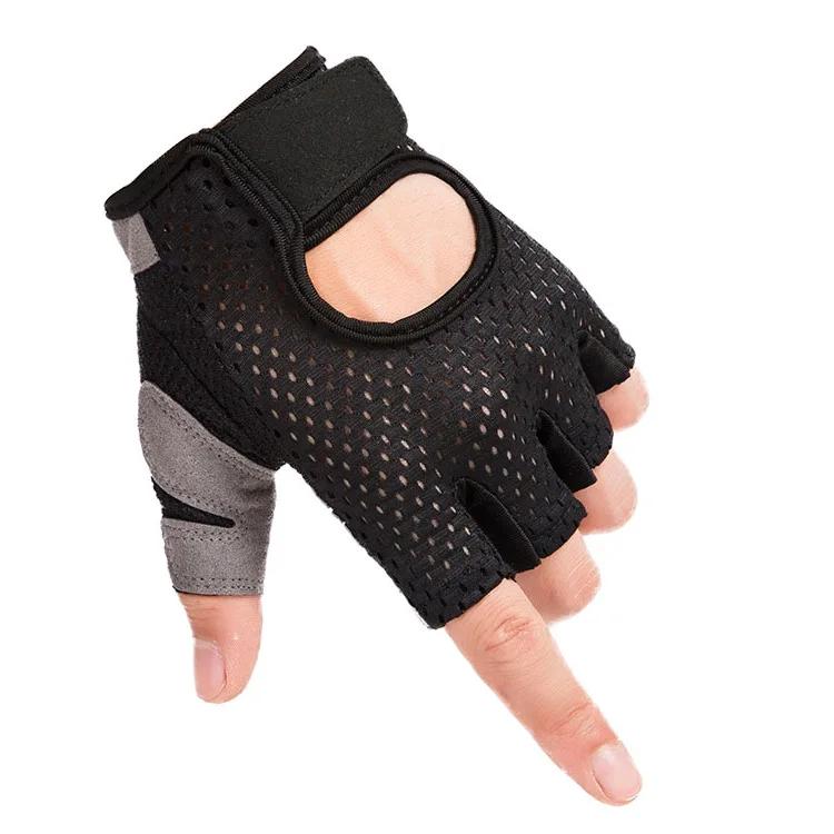 Radhandschuhe Halbfinger Rutschfest Stoßdämpfend Atmungsaktiv Ausrüstung Fitnessstudio Radfahren Fahrrad Outdoor Fitness Sporthandschuhe