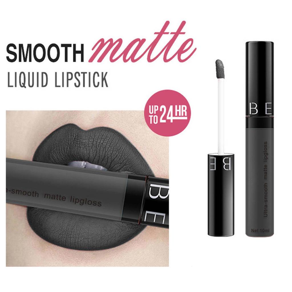 10ML Round Tube Waterproof Non-Smearing Non-Stick Liquid Lip Glaze Lip Gloss