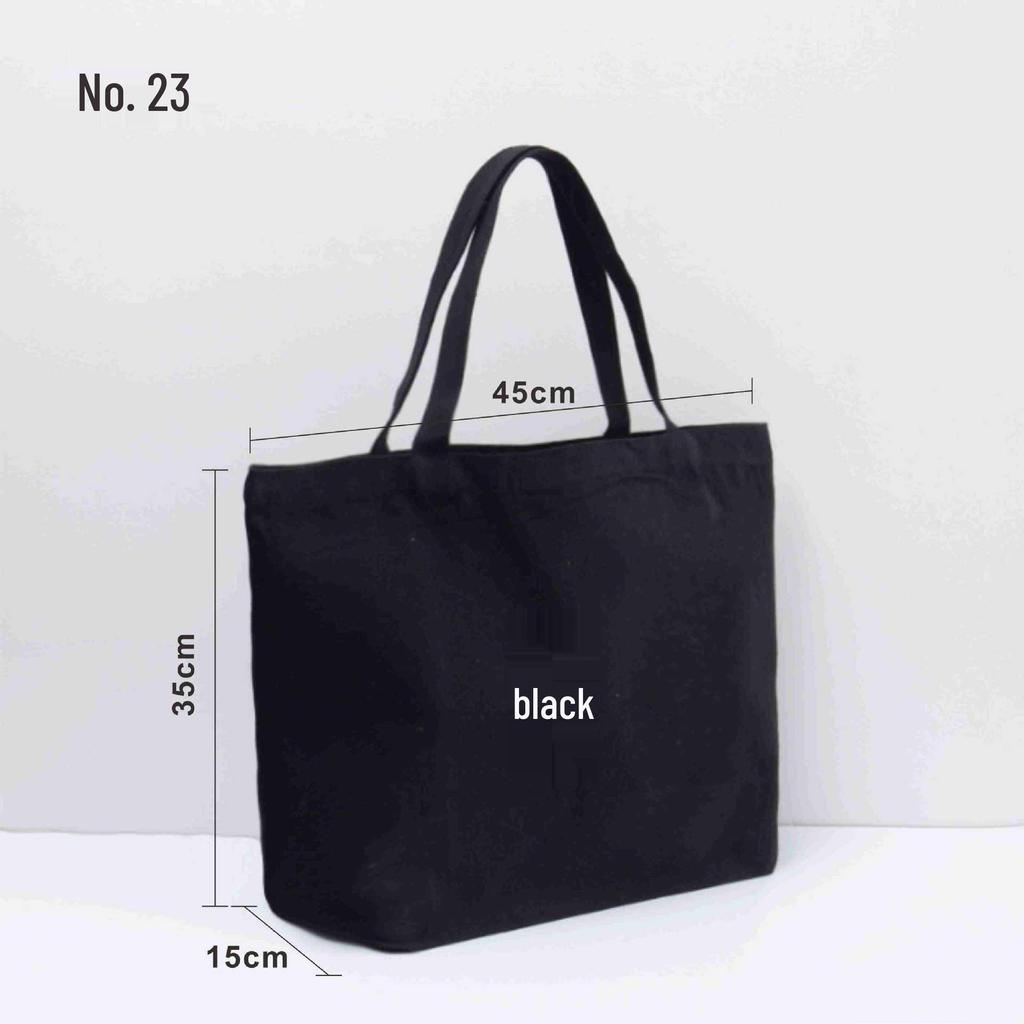 Custom Logo Handheld Gift Bag - Digital Print Polyester Cotton Canvas Bag