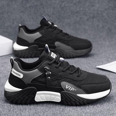 Autumn New Thick-soled Wear-resistant Leisure Sports Outdoor Mountaineering Running Heightening Shoes
