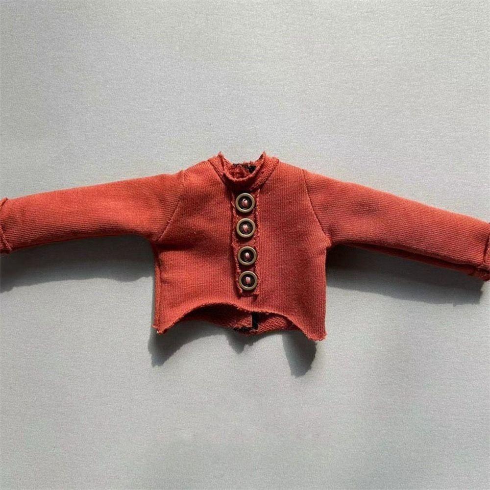 

Милый Повседневный Топ Модные Шерстяные Брюки Аксессуары для Кукольной Одежды Для Кукол Блайз Для Куклы OB22 OB24 Red-T-shirt