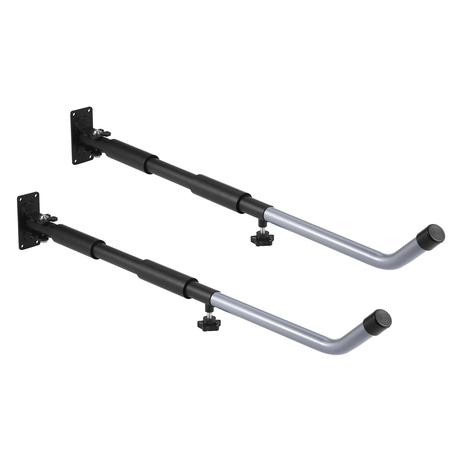 1 Pair of Wall Mount Storage Rack for Car Rooftop Cargo Box Paddle Board Car Rooftop Box Wall Mount Roof Box Flat Mounting Brack 1 pair