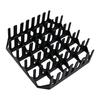 Kitchen Cooking Rack for Hot Dogs and Sausages, Square Rack for Counter Staging, Cookout Serving and Group Meals