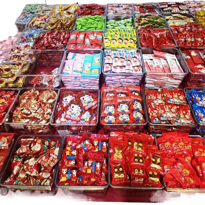 Transparent Plastic Display Box for Bulk Dried Fruit, Candy, Snacks