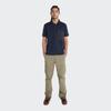 Timberland Solid Color Logo Print Casual Short Sleeve Polo Shirt Men Polo Shirts Deep-Sapphire-Blue A666W-433