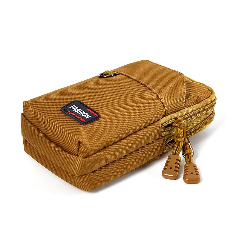 Çift Katmanlı EDC Molle Çanta Dış Mekan Askeri Bel Çantası Erkek Telefon Kılıfı Çanta