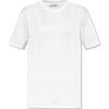 T-shirt met Letterprint, Ronde Hals, Losse Pasvorm, Korte Mouwen, Heren Tops, Wit J20918C0001689AMY034