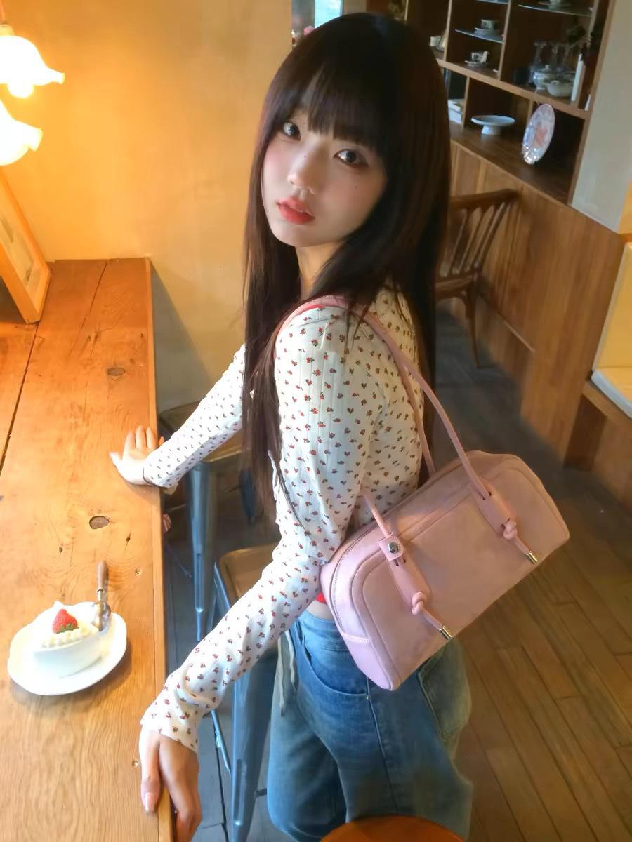 

High-End Korean Style Boston Bag - Women s Large Capacity Spring/Summer Handbag for Casual and Versatile Commute Use