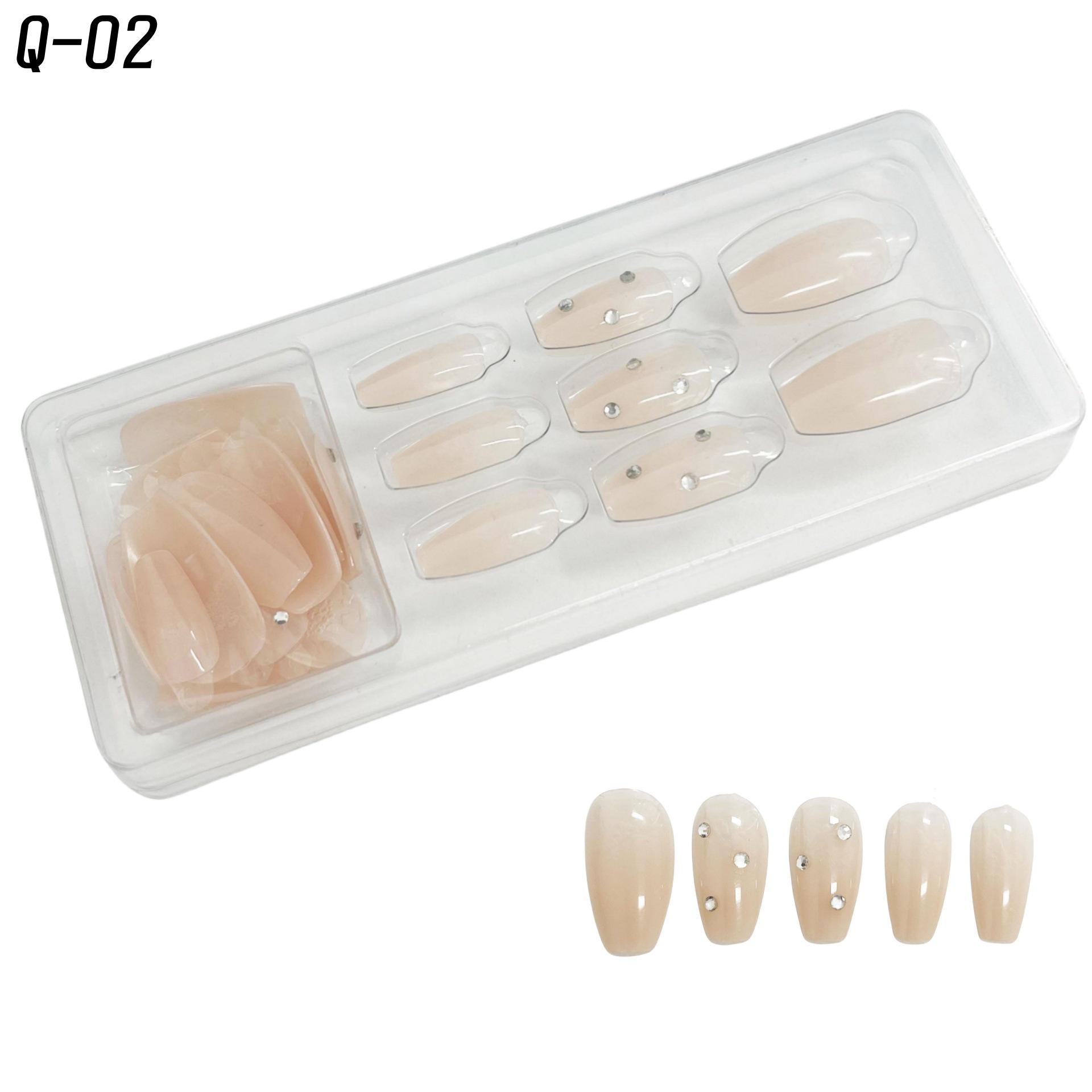 

Продвинутые съемные накладные ногти: Ультрамягкий, Осветляющий, Длинный дизайн для студентов