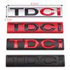 1Pc 3D Metal TDCI Logo Car Rear Trunk Emblem Tailgate Door Styling Accessory Adhesive Badge For Kuga Explorer Transit Sticker