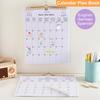 Multilingual 2026/2026 Wall Calendar English German Spanish 2026 Coil Calendar Notebook Coil Planner Agenda Organizer