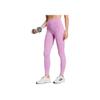 Solid Comfort Fit Mid-Waist Yoga Training Sports Leggings Women Bottoms Purple JJ0287