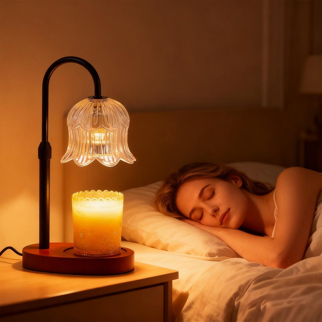 Romanticaromatherapy Wax Melting Lamp Melting Candle Lamp Bedroom Wax Melting Lamp Can Be Timed Dimming Aromatherapy Lampfragrance Birthday Gift