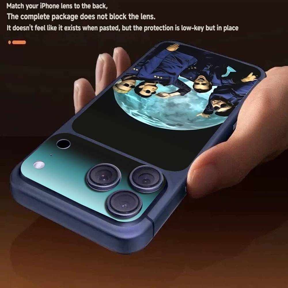 1pc Famous U-U2 Rock Band For IPhone 17 Pro/17 Pro Max Protective Film For Back, Camera(Not Phone Case)