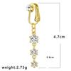 Stylish No-Clip Navel Ring and Stud Collection