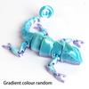 Stampa 3D Lucertola Camaleonte Giocattolo Animale di Simulazione Lucertola Colore Degradato Articolazioni Mobili Giocattoli Regalo per Bambini Decorazione per la Casa