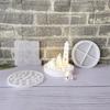 3PCS Baking Molds Nautically Decors Lighthouse Anchors Ship Wheel Crafting Supplies Silicone Texture for Various Occasion